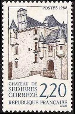  Château de Sédières <br>Correze