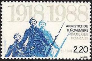  1918-1988 armistice du 11 novembre <br>70ème anniversaire