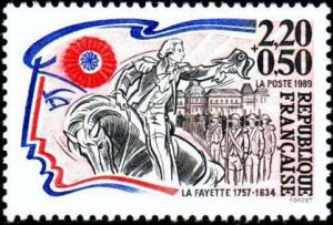  Personnages de la révolution française - La Fayette (1757-1834) 