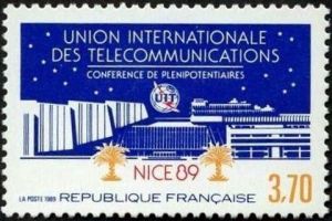  Conférence plénipotentiaires de l'U I T (union internationale des télécommunications) à Nice 