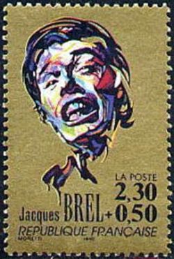  Jacques Brel (1929-1978) <br>Jacques Brel auteur-compositeur-interprète, poète, acteur et réalisateur belge