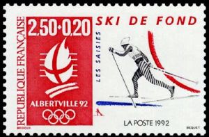  «Albertville 92» Jeux olympiques d'hiver - Ski de fond - Les Saisies 