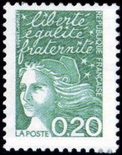  Marianne du 14 Juillet, Liberté, égalité, fraternité <br>Marianne de Luquet 0f 20