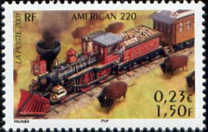  Les légendes du rail : locomotive American 220 
