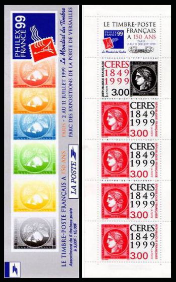  150ème anniversaire du premier timbre-poste français, Le Cérès rouge et noir 1900 