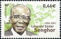  1er anniversaire de la mort de Léopold Sédar Senghor (1906-2001) homme d'état et poète sénégalais 