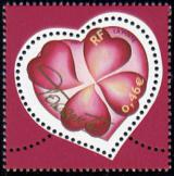  Saint Valentin, Le coeur de Torrente avec trèfle à 4 feuilles 