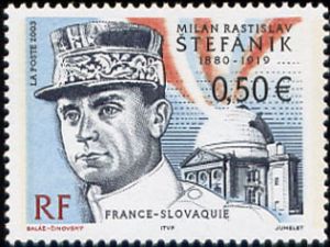  Hommage à Milan Rastislav Stefanik (1880-1919), Général de Brigade de l'Armée de l'Air française 