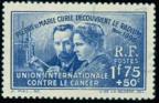 timbre N° 402, Pierre (1859-1906) et Marie (1867-1934) Curie