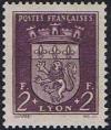 timbre N° 533, Armoiries de Lyon