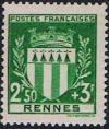 timbre N° 534, Armoiries de Rennes