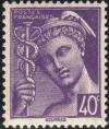 timbre N° 548, Type Mercure «Postes Françaises»