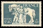 timbre N° 586, Famille du prisonnier