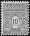 timbre N° 621, Arc de triomphe de l'Étoile