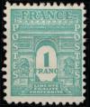 timbre N° 624, Arc de triomphe de l'Étoile