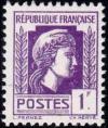 timbre N° 637, Marianne d'Alger