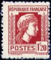 timbre N° 638, Marianne d'Alger