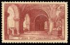 timbre N° 661, Tombeaux des rois de France dans la Basilique de Saint Denis