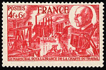  Charte du Travail par le Maréchal Pétain 