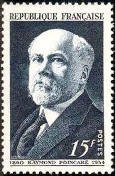  Raymond Poincaré (1860-1934) Président de la République de 1913 à 1920 