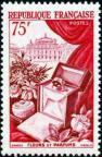 timbre N° 974, Fleurs - parfums et l'Opéra