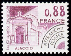  Monuments historiques préoblitéré <br>Ajaccio