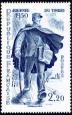  Journée du timbre - facteur - ( Timbre N° 863 de 1950 ) 
