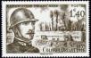  Colonel Driant 1855-1916 ( timbre N° 1052 de 1956 ) 
