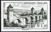  Le pont Valentré ( timbre N° 1039 de 1955 ) 