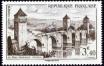  Le pont Valentré ( timbre N° 1039 de 1955 ) 