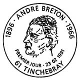 Oblitération 1er jour à Tinchebray le 23 février 1991