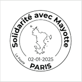 Oblitération 1er jour le 2 janvier 2025<br>- Au carré d'Encre de 10h à 19h, 13 bis rue des Mathurins, 75009 PARIS